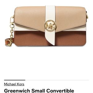 Michael Kors Greenwich Small Convertible Shoulder Bag